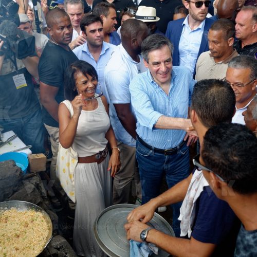 Francois Fillon a La Reunion © Valérie Koch - Reproduction interdite / Tous droits réservés
