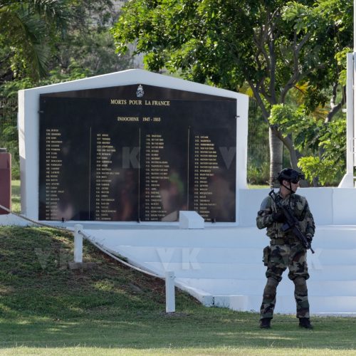 Demonstrations militaires parachutistes 2e RPIMa © Valérie Koch - Reproduction interdite / Tous droits réservés