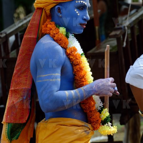Fête du Holi 2016 à Saint-André © Valérie Koch - Reproduction interdite / Tous droits réservés
