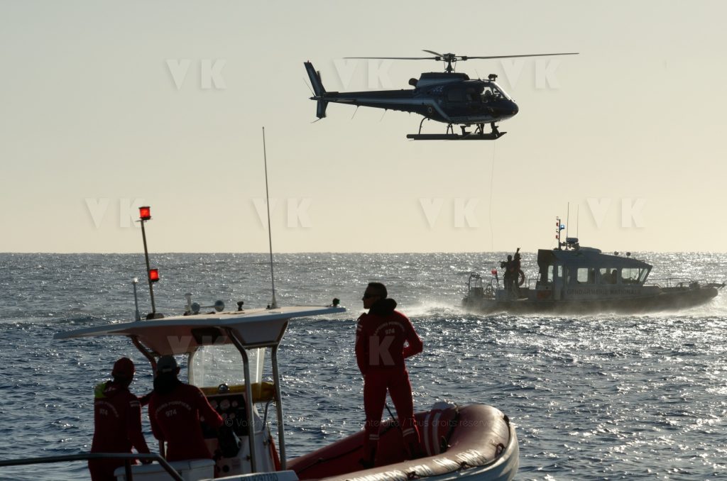 Demonstration de sauvetage avec les acteurs de l'Etat en Mer © Valérie Koch - Reproduction interdite / Tous droits réservés