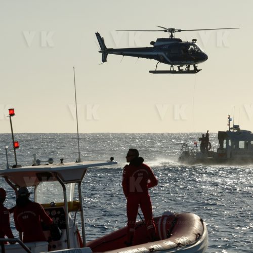 Demonstration de sauvetage avec les acteurs de l'Etat en Mer © Valérie Koch - Reproduction interdite / Tous droits réservés