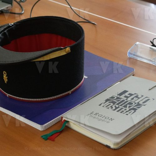 Inauguration a La Reunion du premier bureau de recrutement de la Legion Etrangere. Inauguration in Reunion of the first recruitment office of the Foreign Legion© Valérie Koch - Reproduction interdite / Tous droits réservés