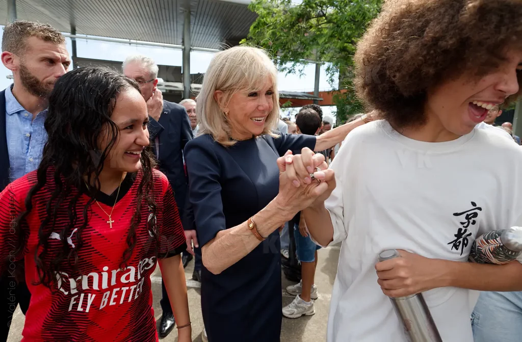 Brigitte Macron ©Valérie Koch - Tous droits réservés